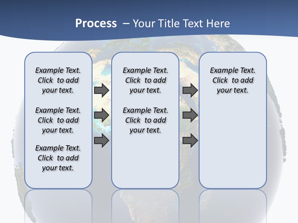 Future Earth Continents PowerPoint Template
