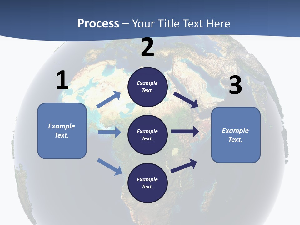 Future Earth Continents PowerPoint Template