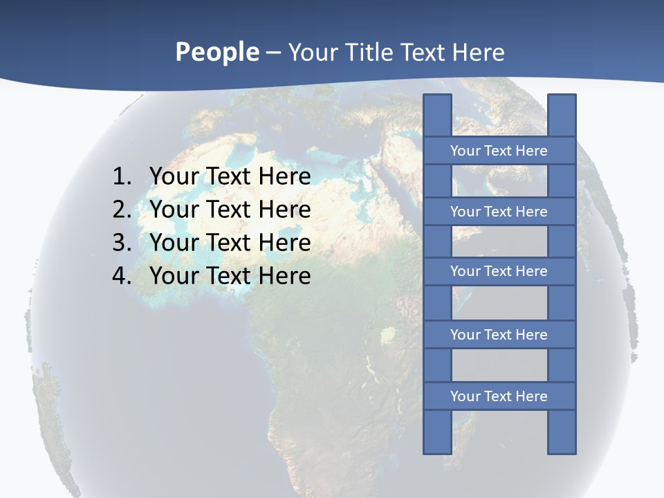 Future Earth Continents PowerPoint Template