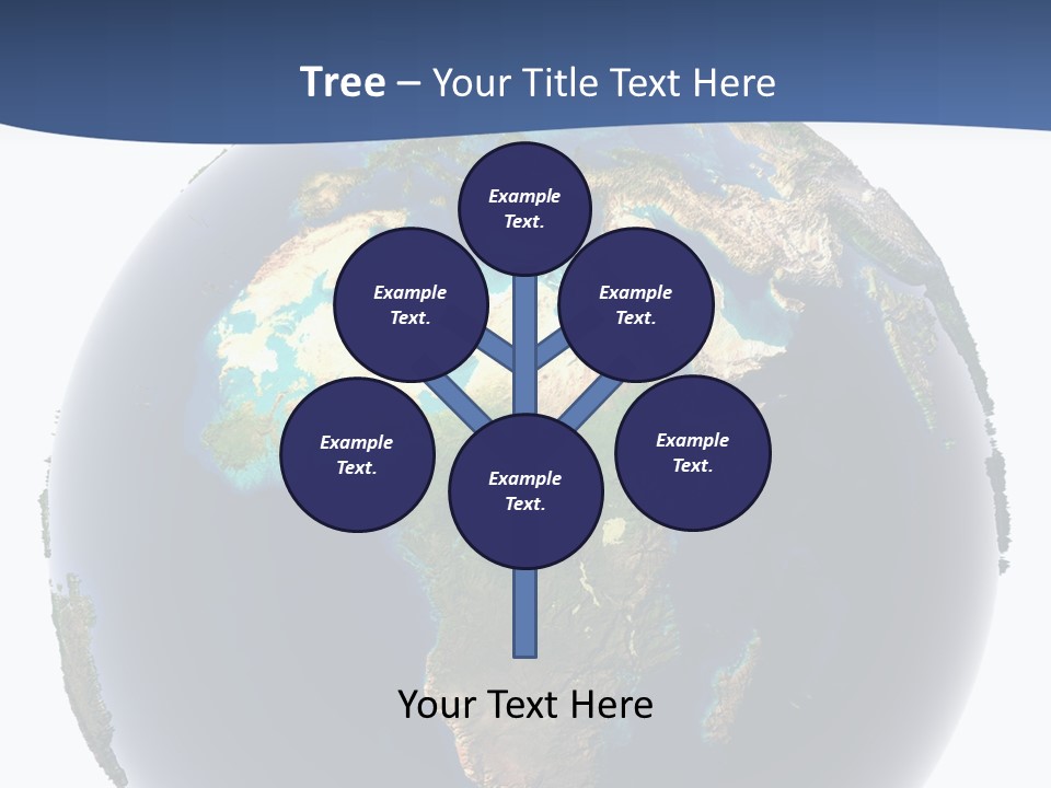 Future Earth Continents PowerPoint Template