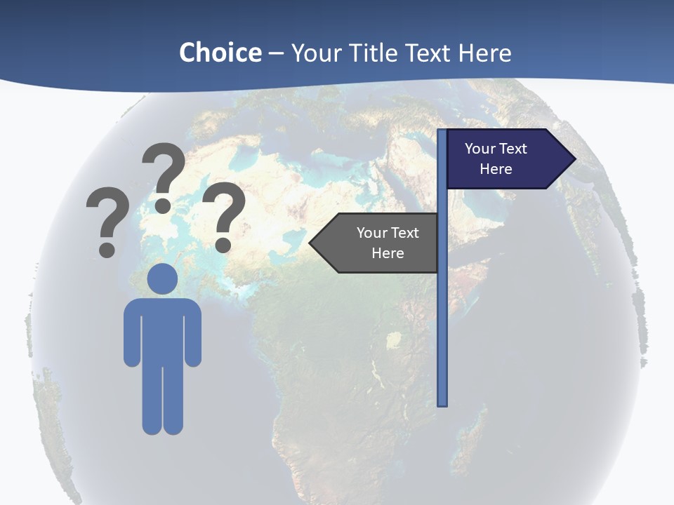 Future Earth Continents PowerPoint Template