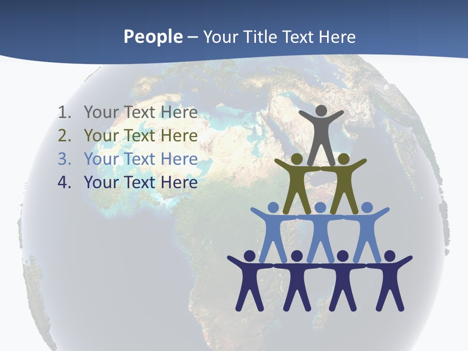 Future Earth Continents PowerPoint Template