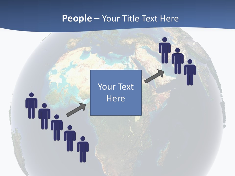 Future Earth Continents PowerPoint Template