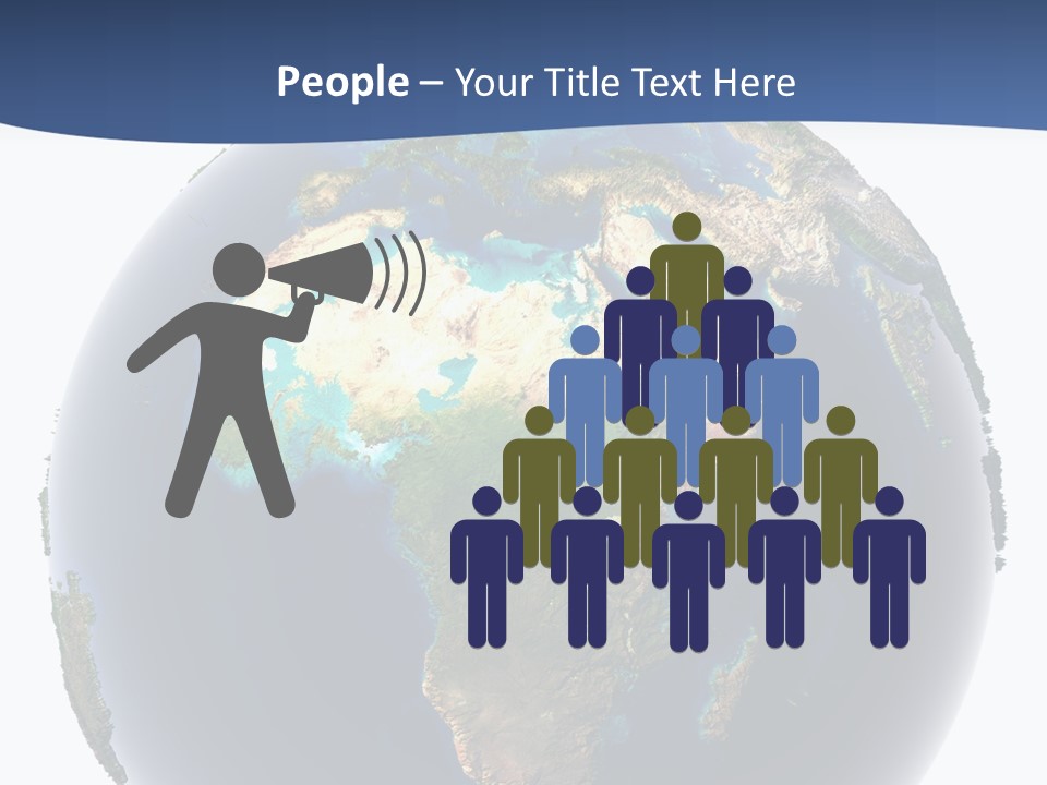 Future Earth Continents PowerPoint Template