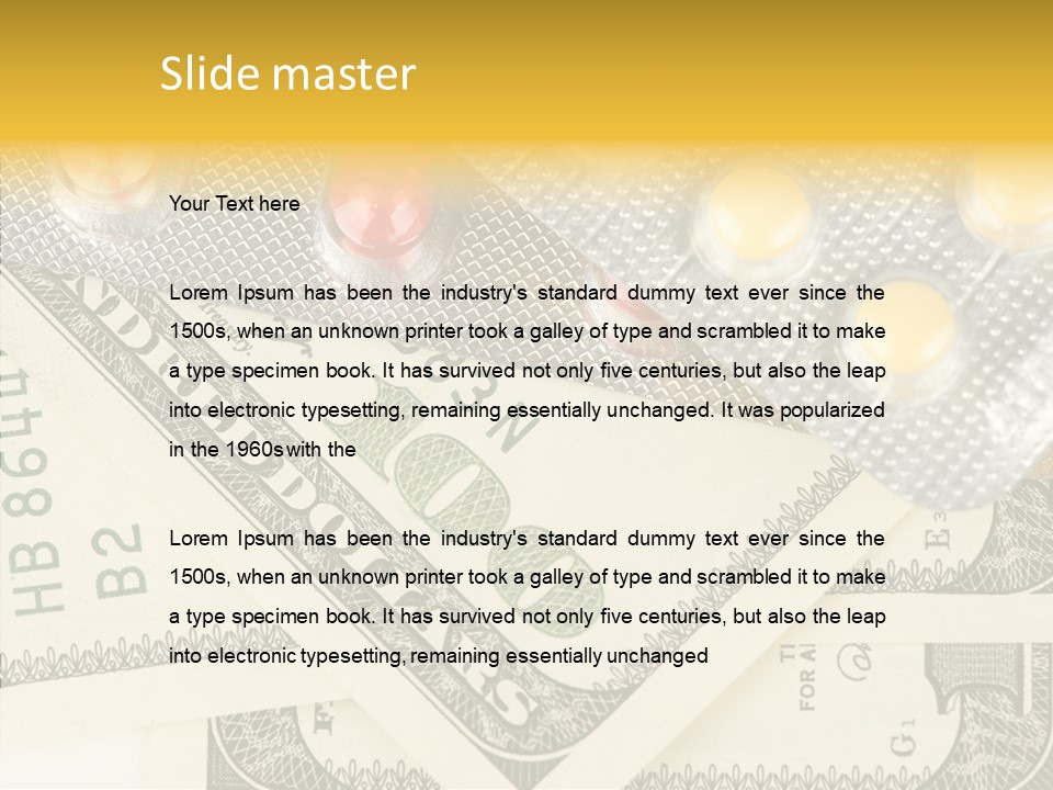 Finance Recovery Hundred PowerPoint Template