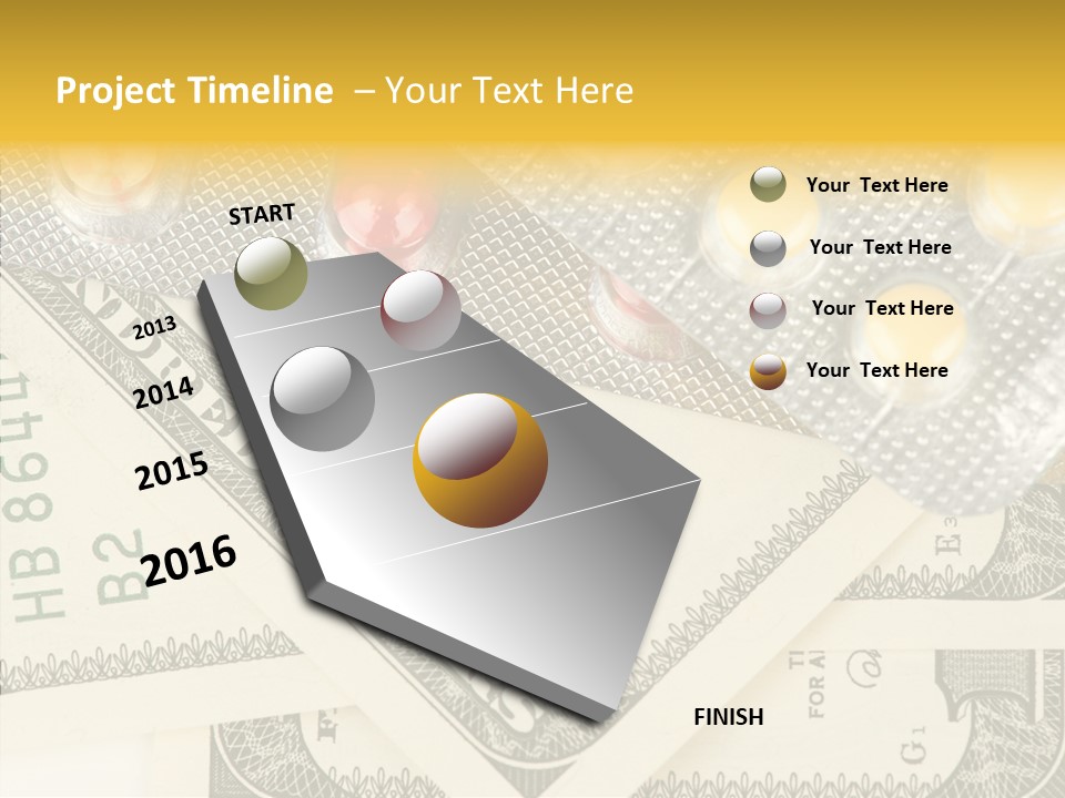 Finance Recovery Hundred PowerPoint Template