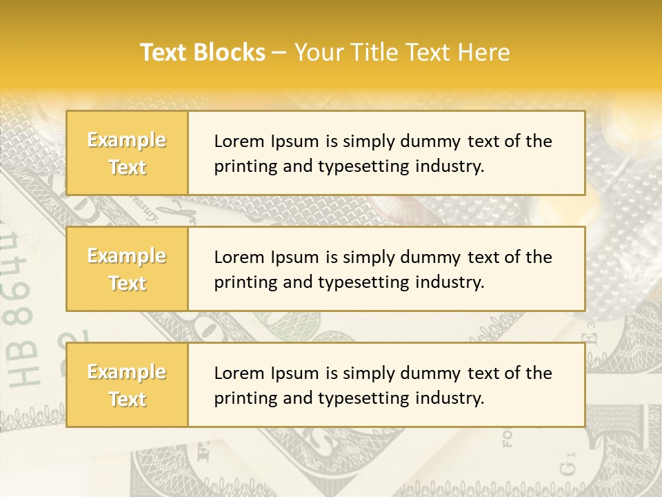 Finance Recovery Hundred PowerPoint Template