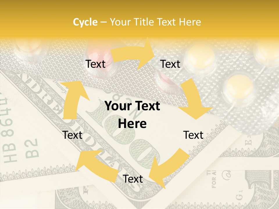 Finance Recovery Hundred PowerPoint Template