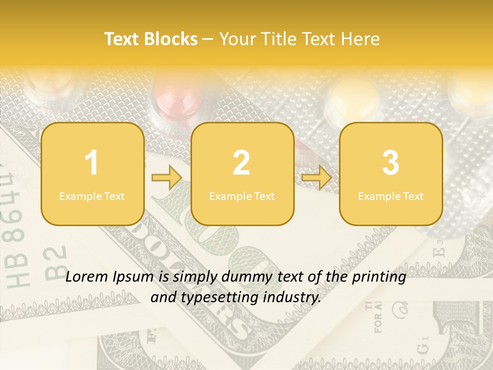 Finance Recovery Hundred PowerPoint Template