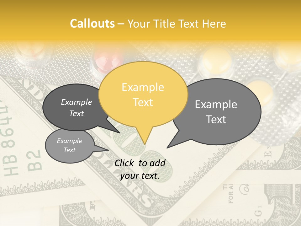 Finance Recovery Hundred PowerPoint Template