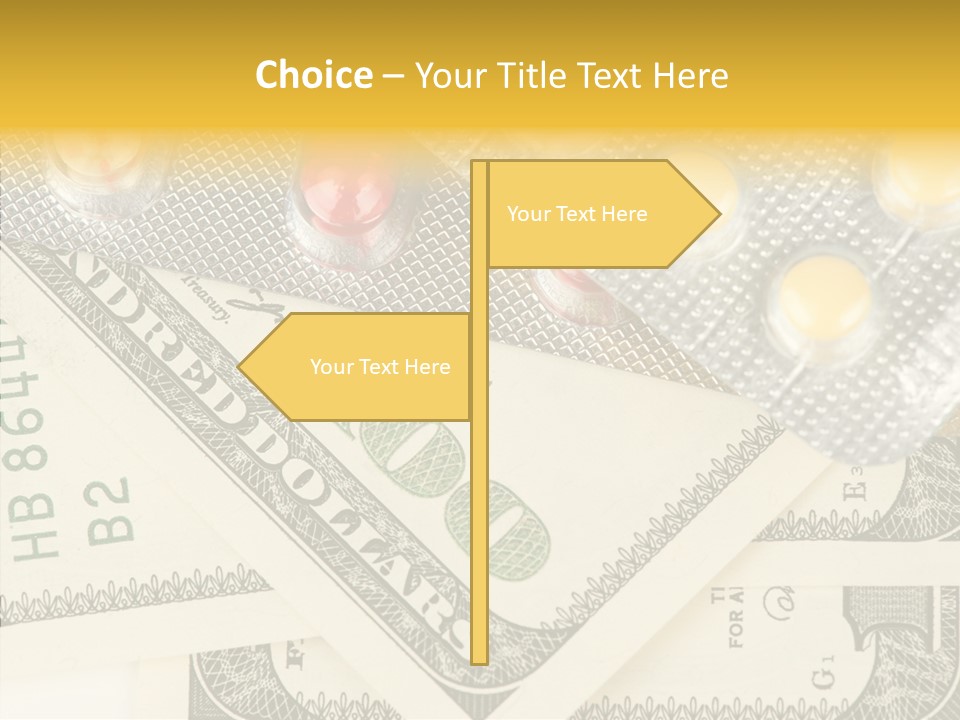 Finance Recovery Hundred PowerPoint Template
