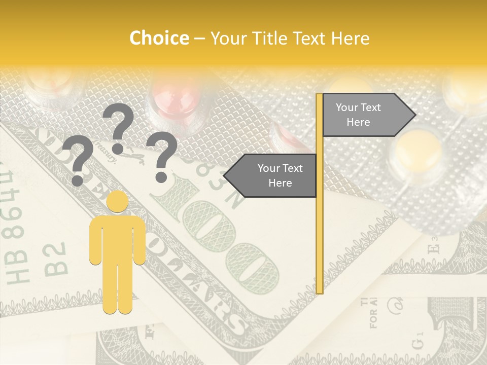 Finance Recovery Hundred PowerPoint Template
