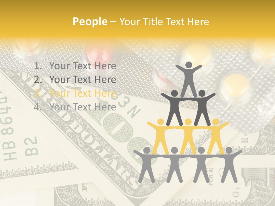 Finance Recovery Hundred PowerPoint Template