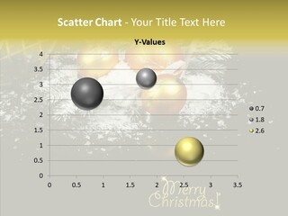 Reflection Ornament Branch PowerPoint Template