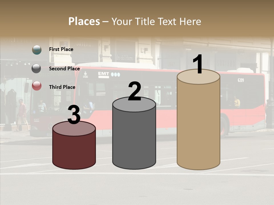 Valencia Buses PowerPoint Template