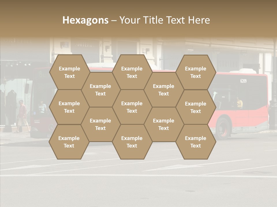 Valencia Buses PowerPoint Template