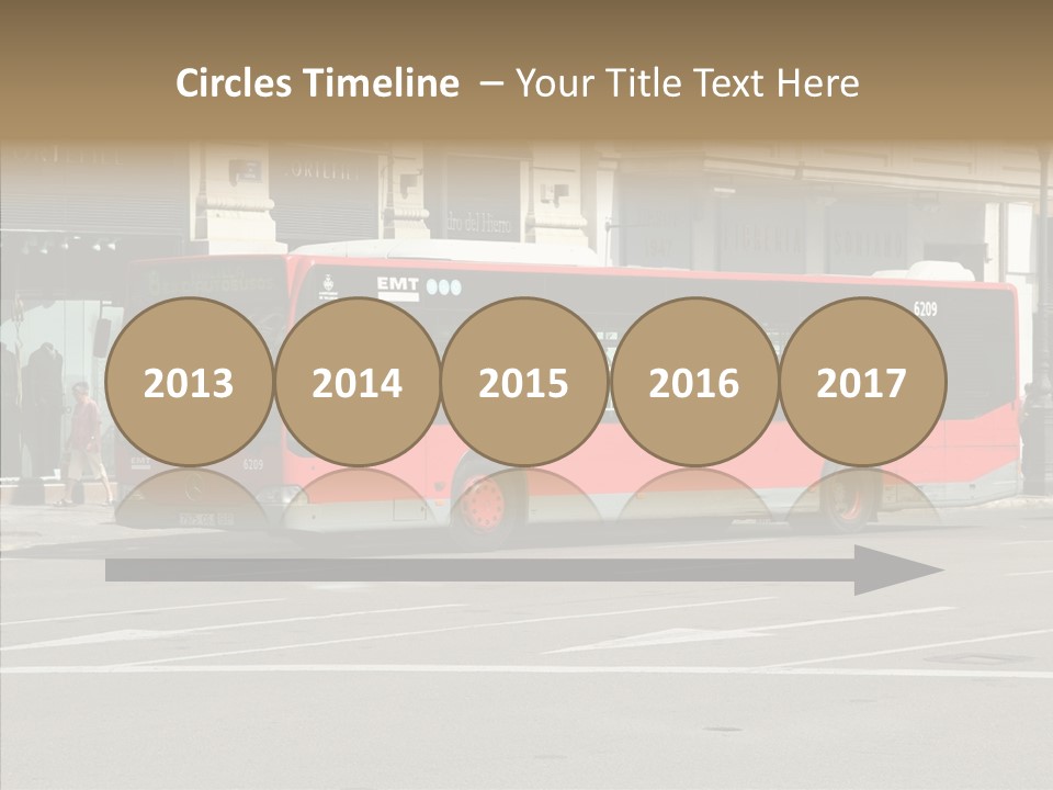 Valencia Buses PowerPoint Template