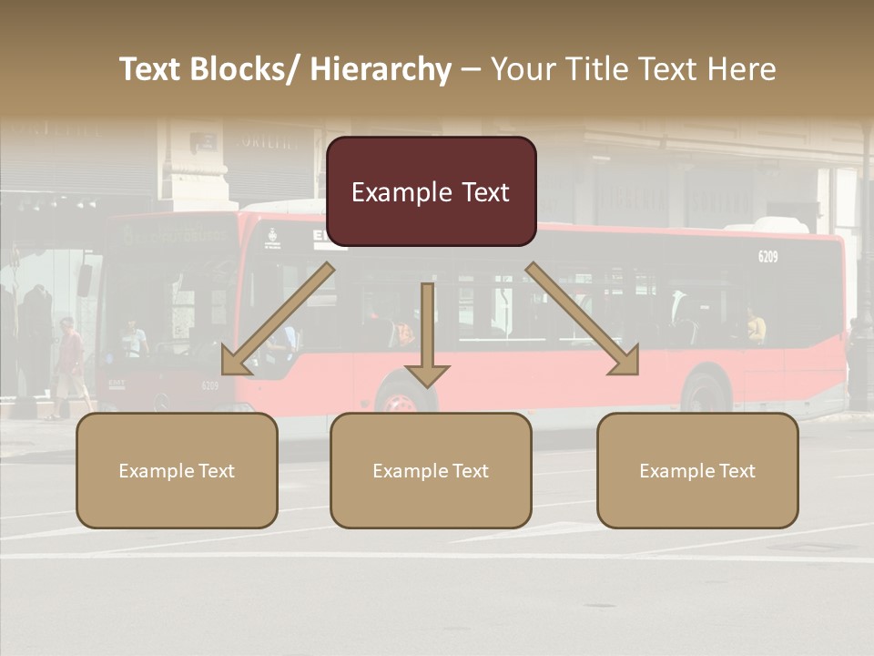 Valencia Buses PowerPoint Template