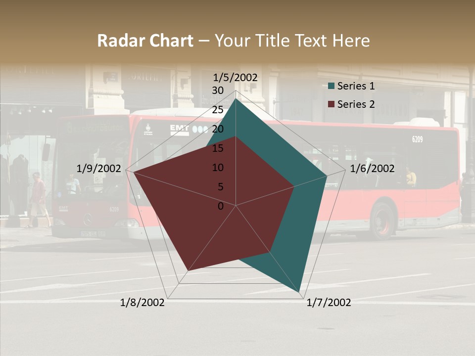 Valencia Buses PowerPoint Template