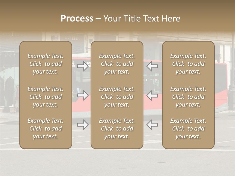 Valencia Buses PowerPoint Template