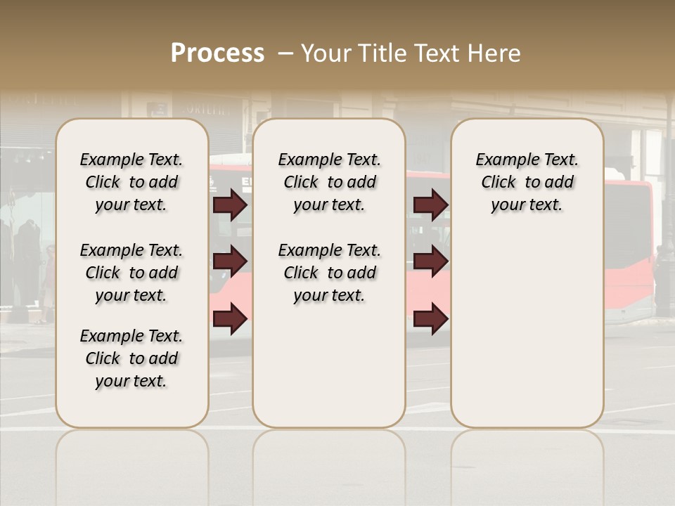 Valencia Buses PowerPoint Template