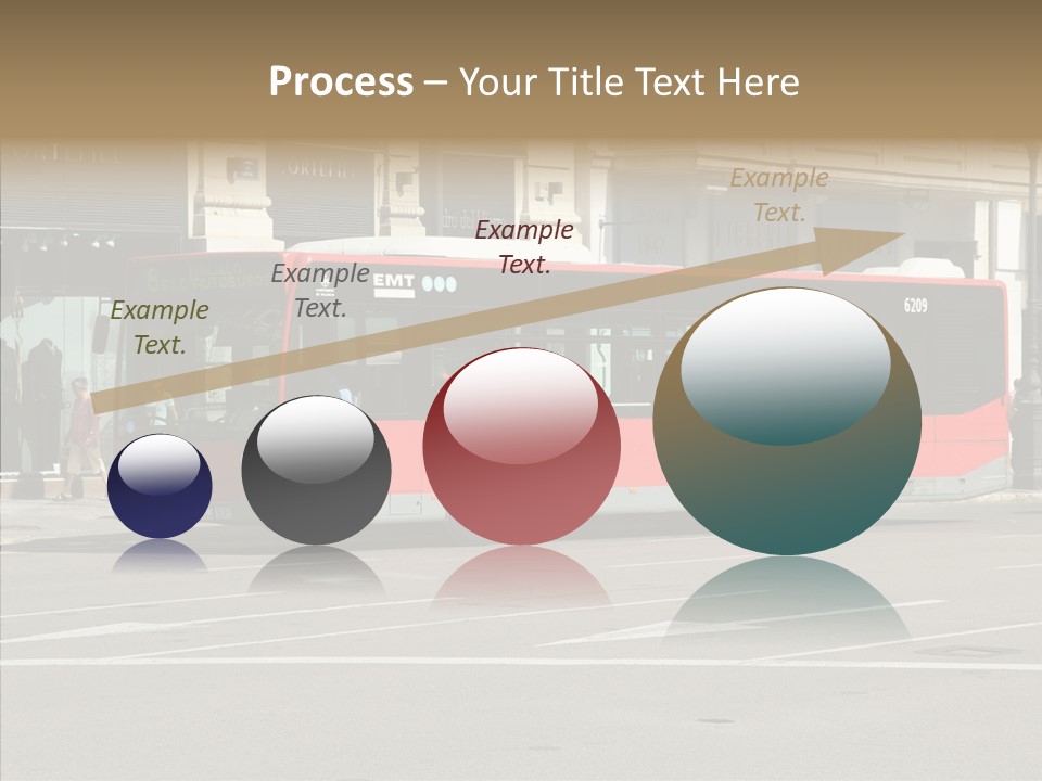 Valencia Buses PowerPoint Template