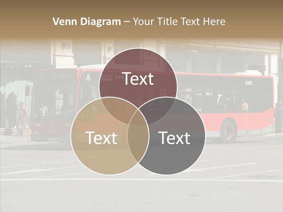 Valencia Buses PowerPoint Template