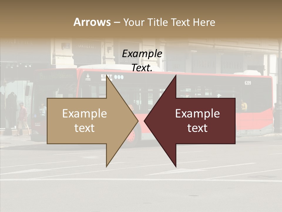 Valencia Buses PowerPoint Template