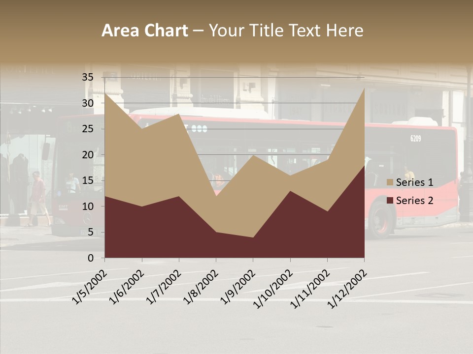 Valencia Buses PowerPoint Template