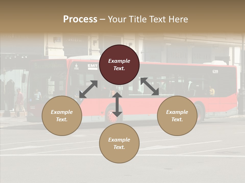 Valencia Buses PowerPoint Template