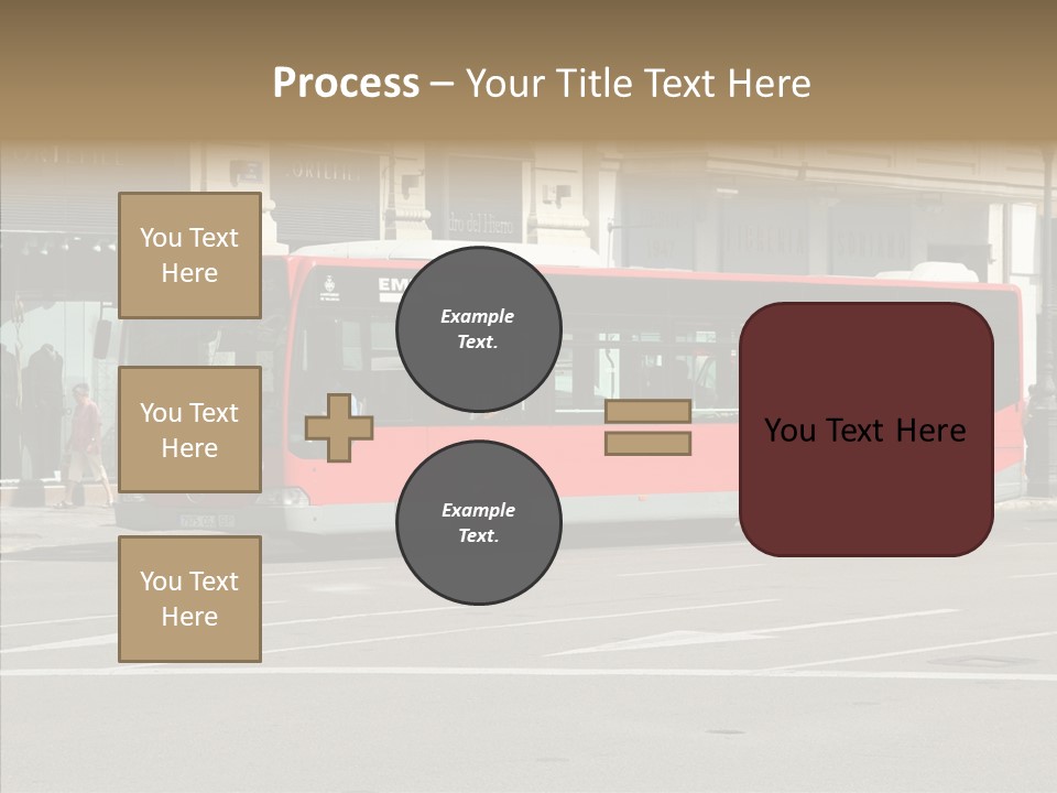 Valencia Buses PowerPoint Template