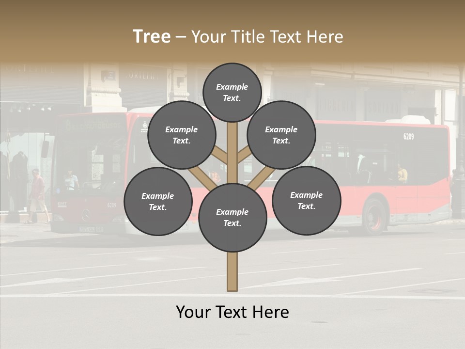 Valencia Buses PowerPoint Template