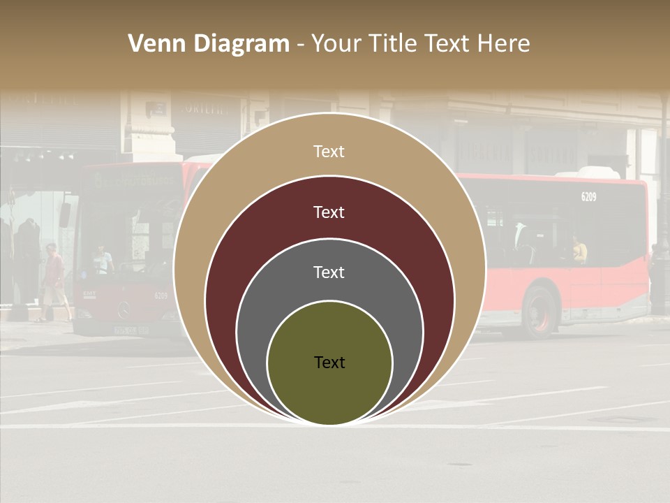 Valencia Buses PowerPoint Template
