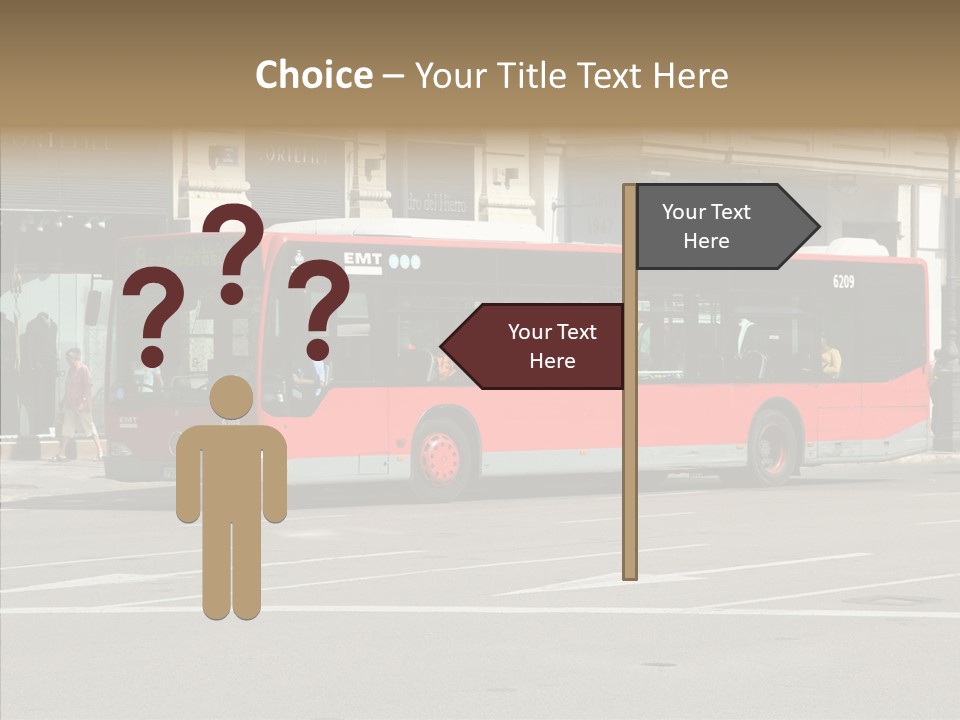 Valencia Buses PowerPoint Template