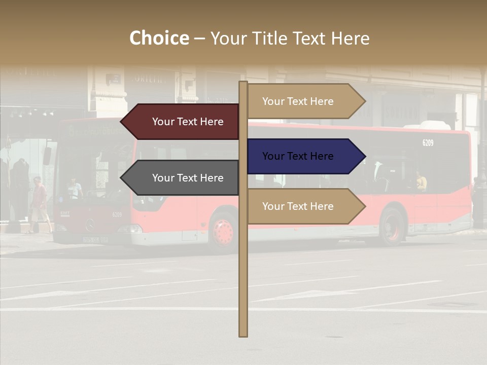Valencia Buses PowerPoint Template