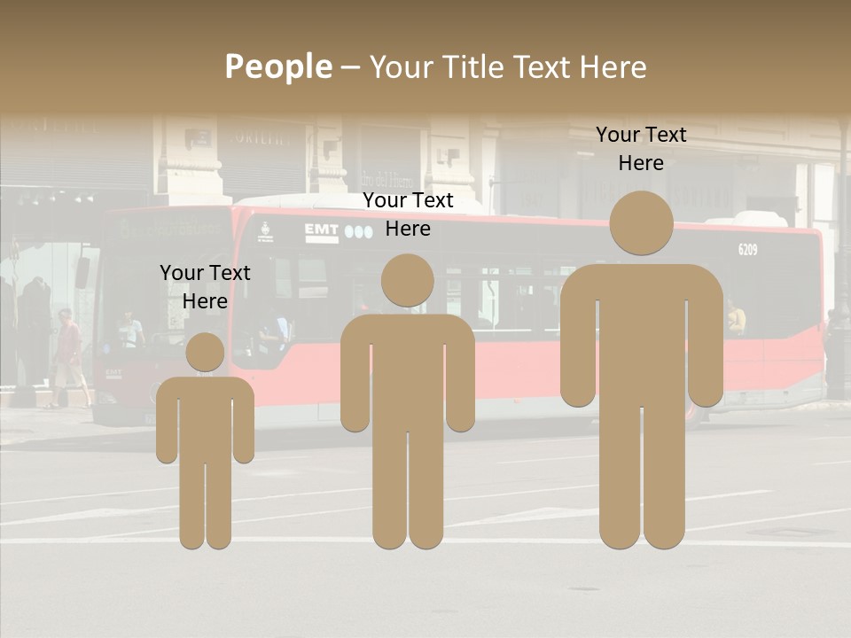 Valencia Buses PowerPoint Template