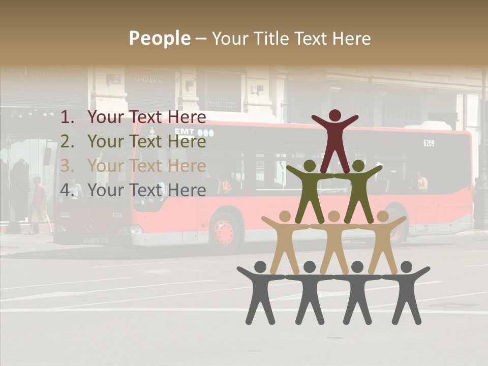 Valencia Buses PowerPoint Template