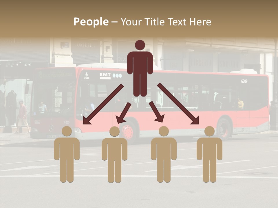 Valencia Buses PowerPoint Template