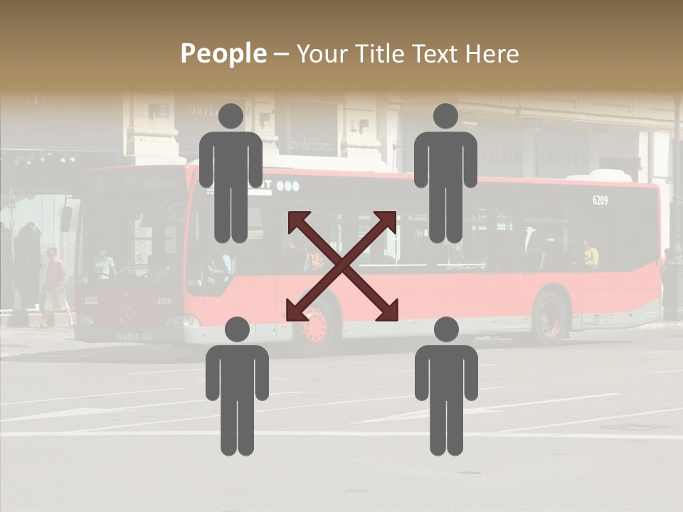 Valencia Buses PowerPoint Template