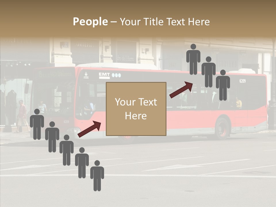 Valencia Buses PowerPoint Template