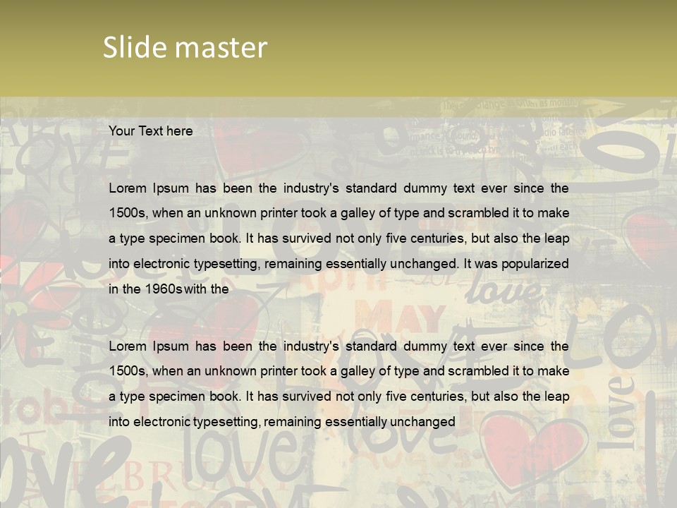 Written PowerPoint Template