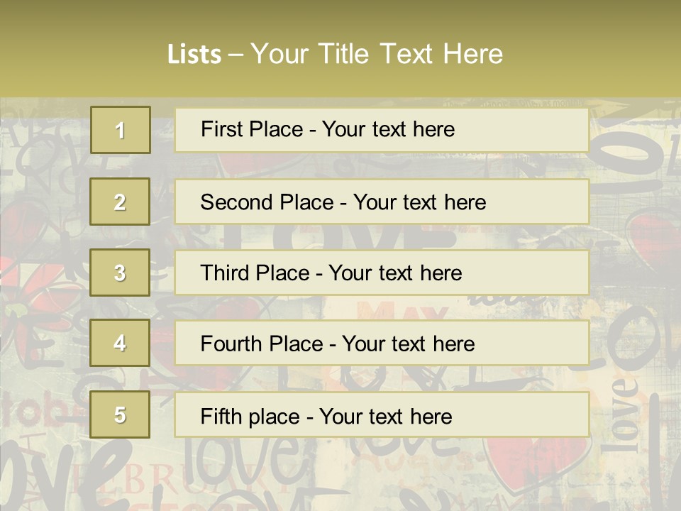 Written PowerPoint Template