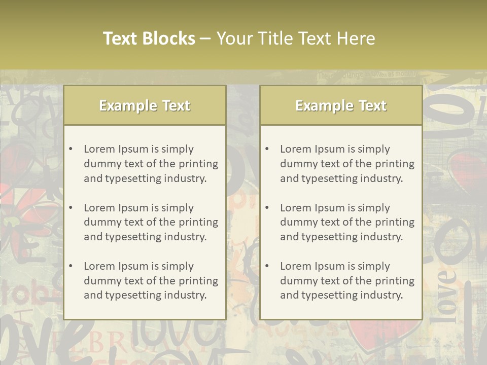 Written PowerPoint Template