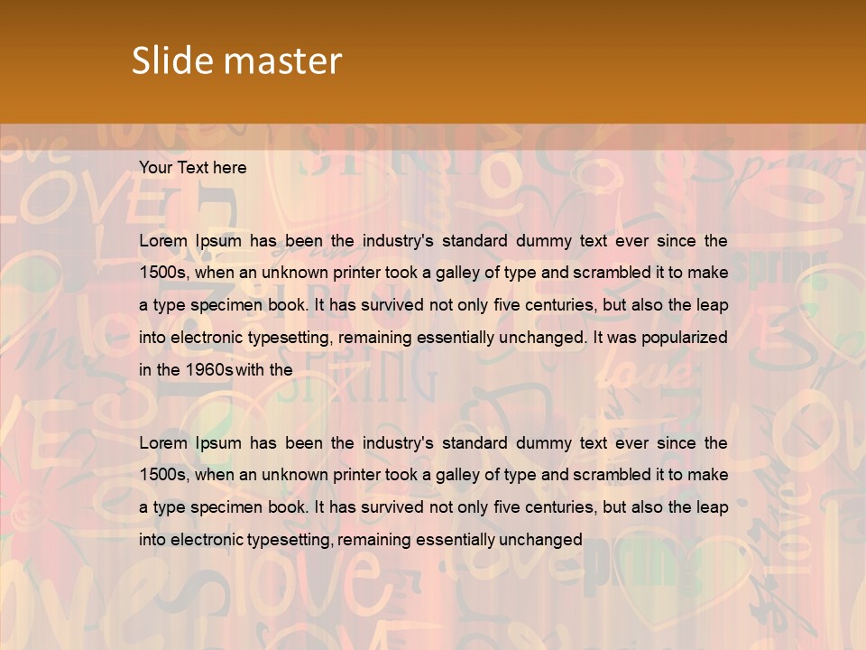 Vintage Spring PowerPoint Template