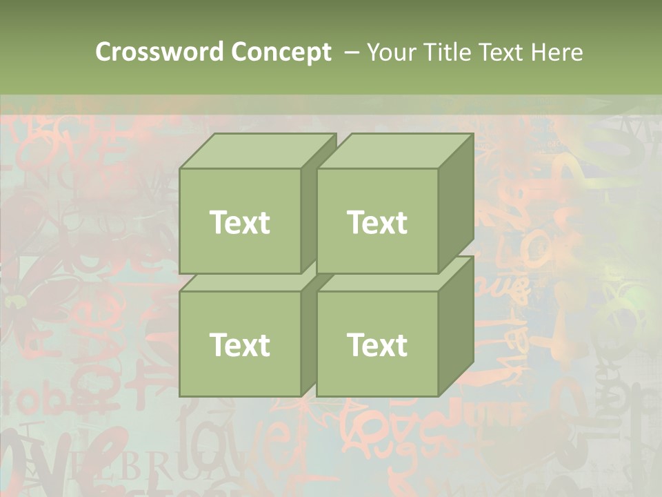Love Pattern Background PowerPoint Template