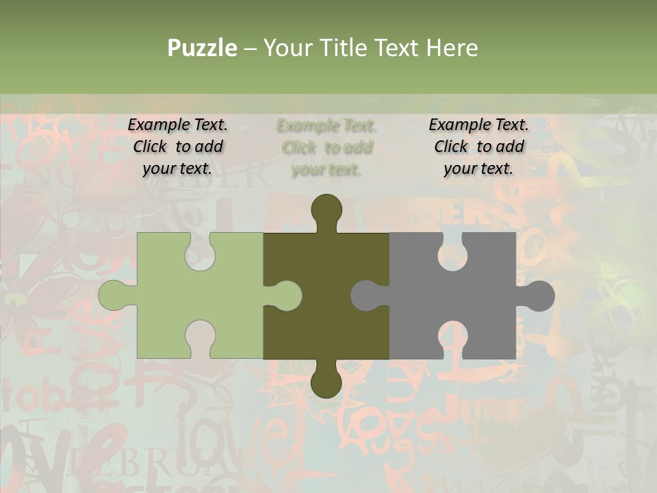 Love Pattern Background PowerPoint Template