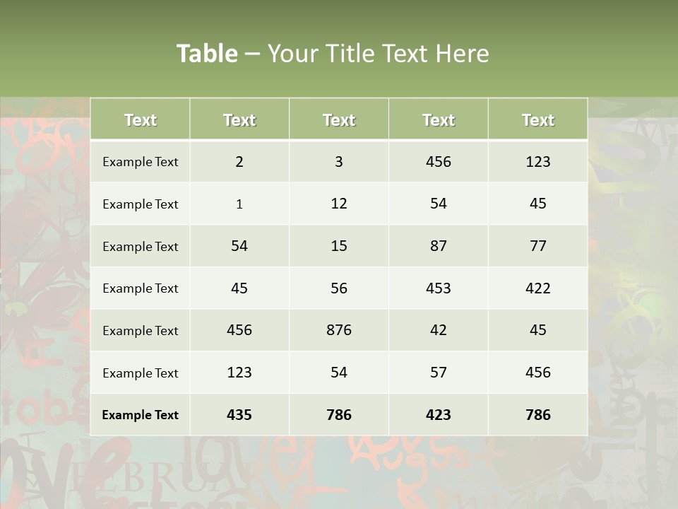 Love Pattern Background PowerPoint Template