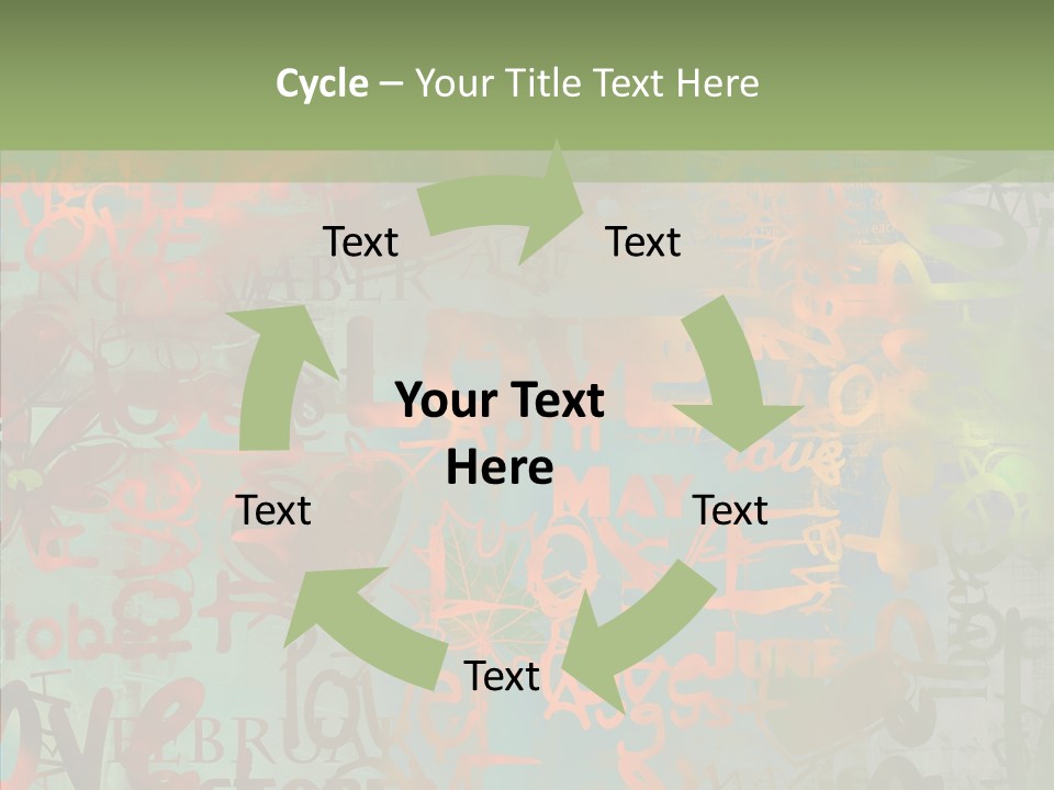 Love Pattern Background PowerPoint Template