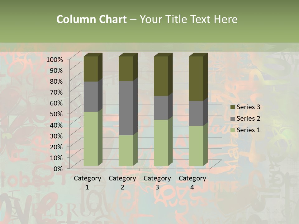 Love Pattern Background PowerPoint Template
