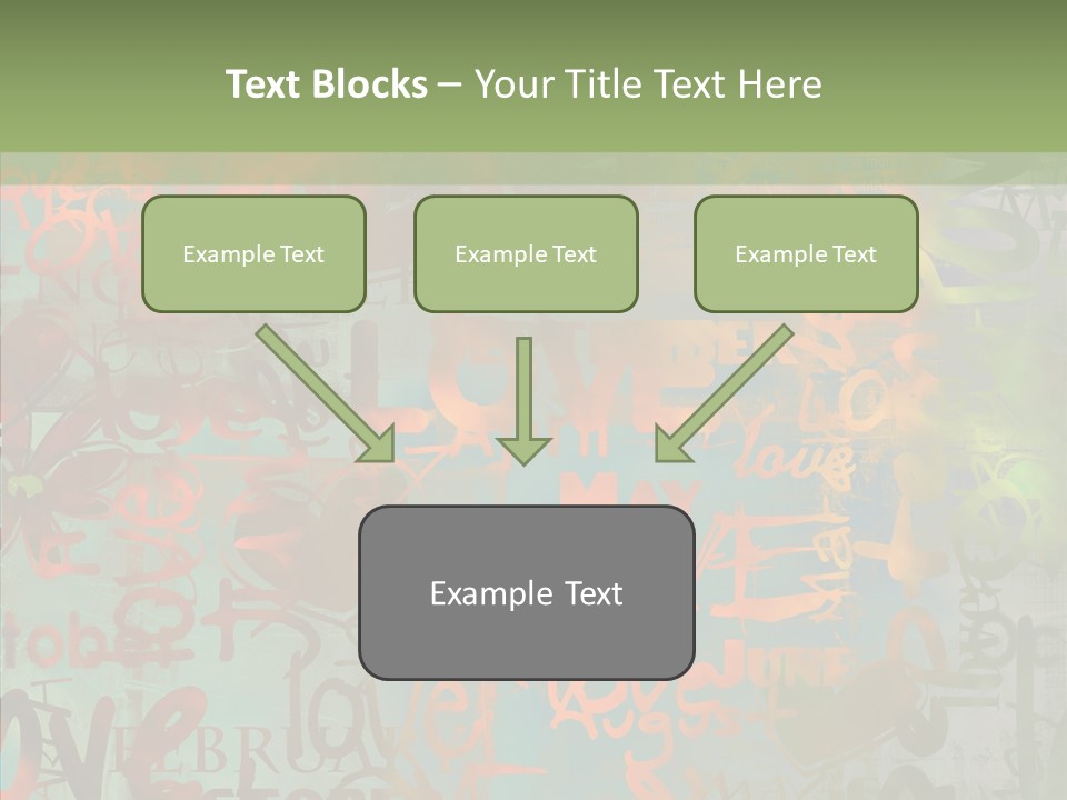 Love Pattern Background PowerPoint Template